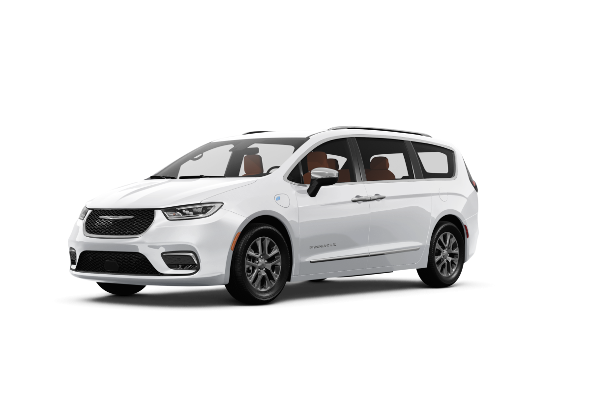 Chrysler Pacifica Plug-In Hybrid - Front view Chrysler Pacifica Plug-In Hybrid - Front view