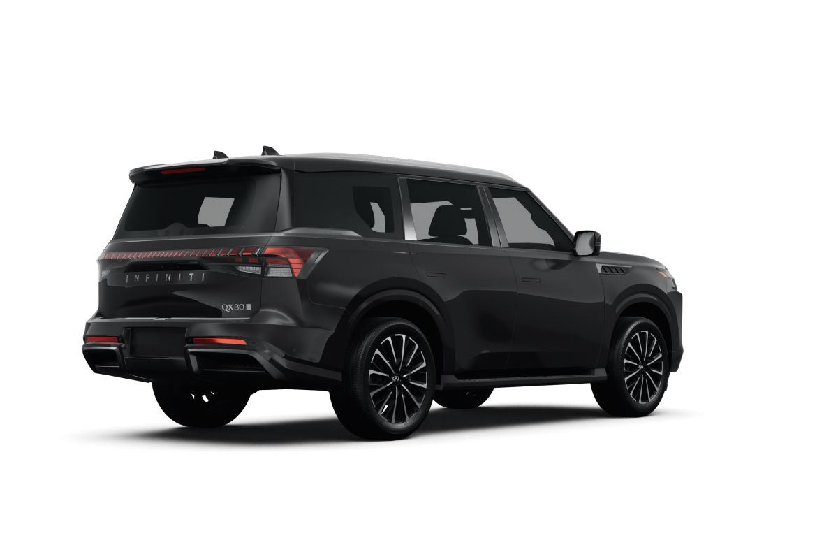 Infiniti QX80 - Back view Infiniti QX80 - Back view